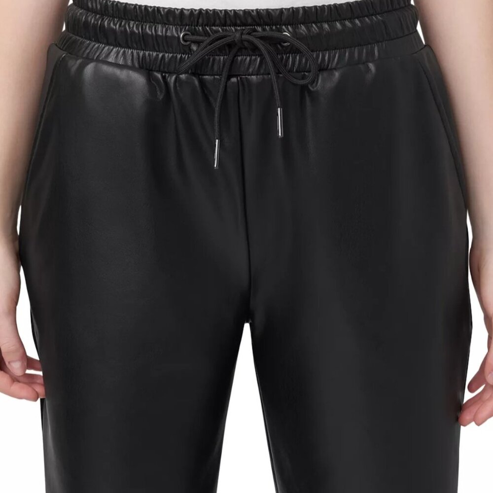 #1370 Hue Faux Leather Pants - Picture 4 of 8